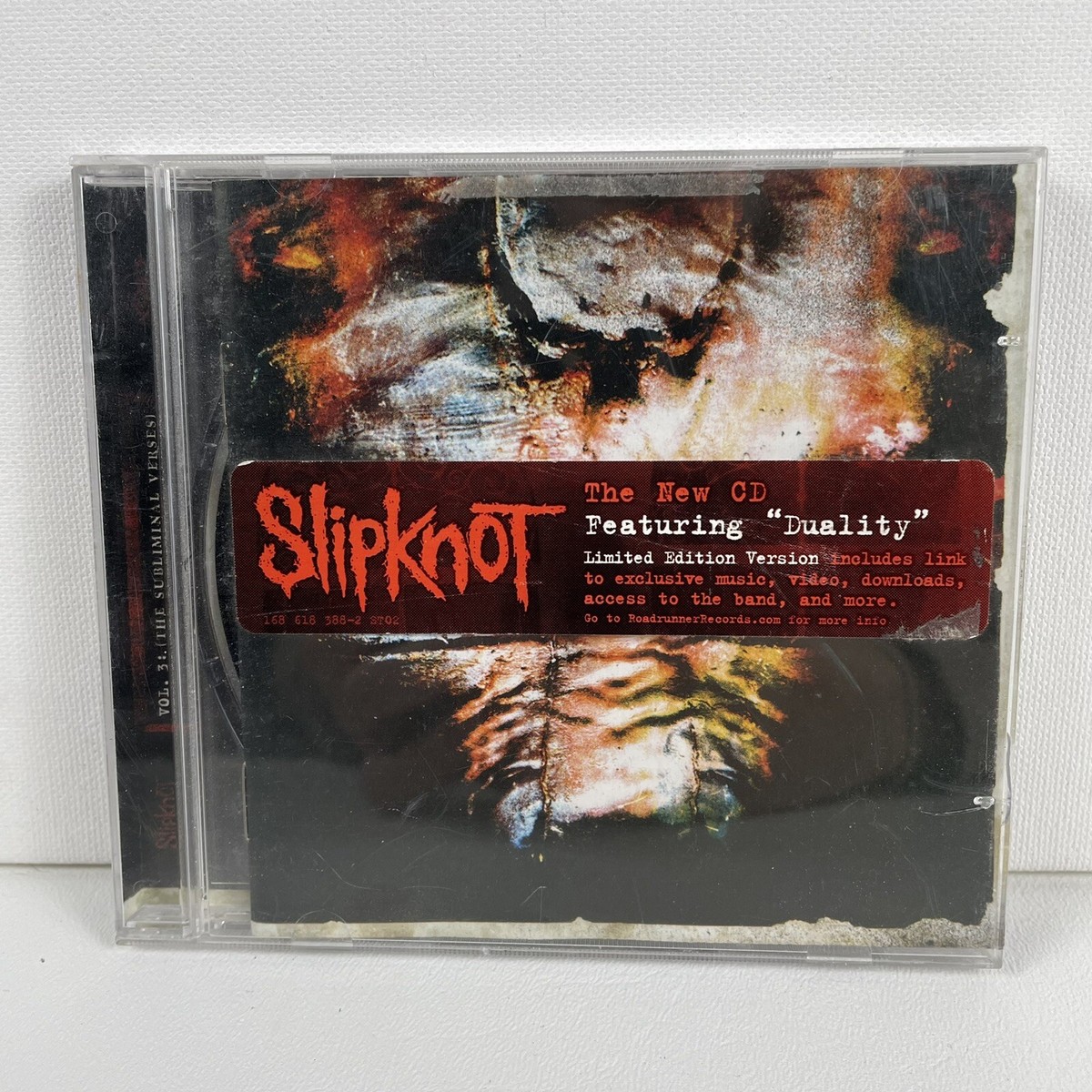 slipknot Vol. 3 カード6枚×ステッカー　アルバム slipknot Vol. 3 カード6枚×ステッカー アルバム Slipknot