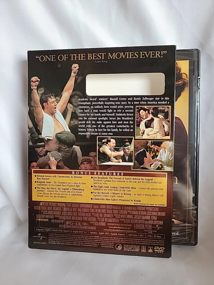 Cinderella Man (Full Screen Edition) - DVD - Russell Crowe Foto 2 de 2