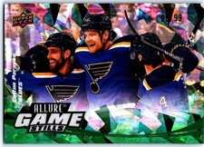 🏒 22-23 UPPER DECK ALLURE GAME STILLS GREEN - COLTON PARAYKO /99 #GS-9 BLUES