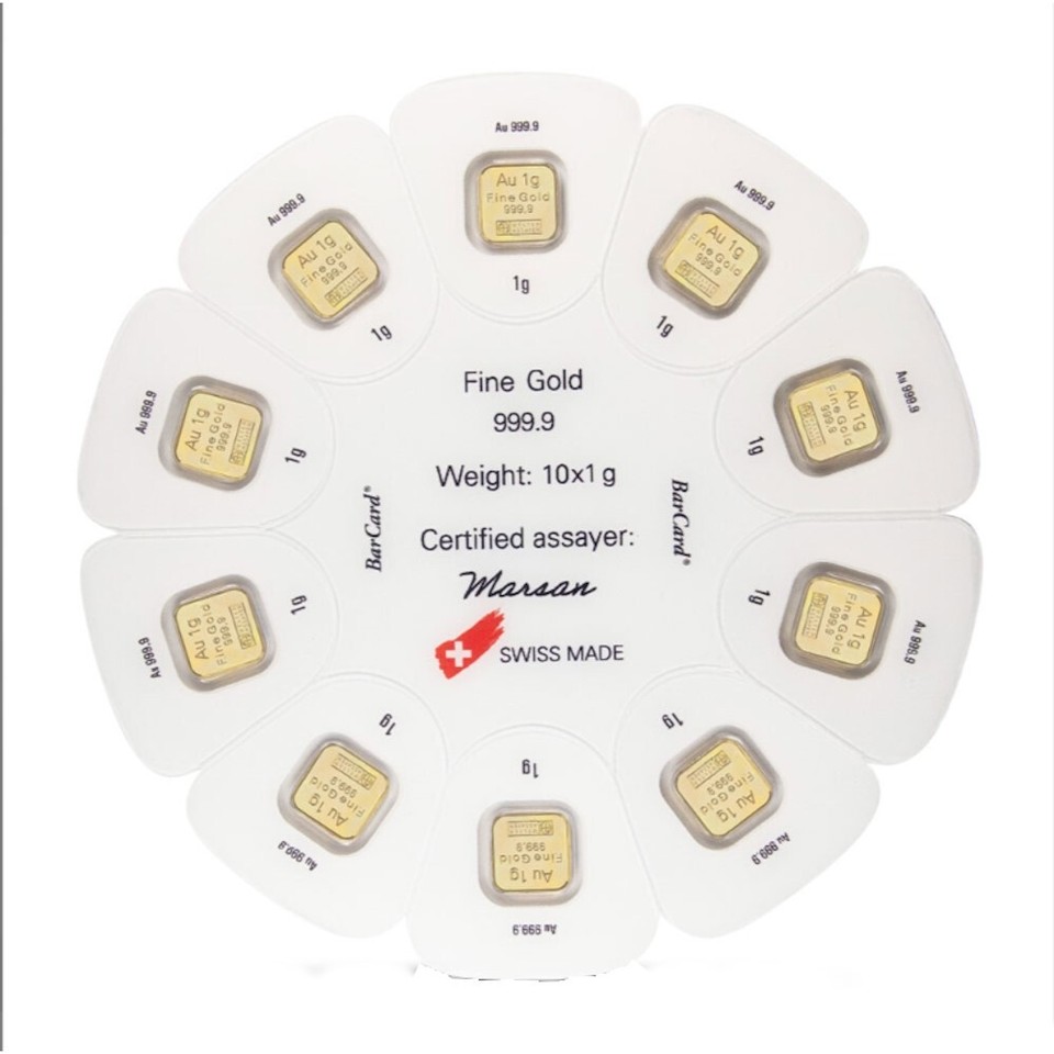 First Grage Gold 1 Gram Gold Argor Heraeus Goldseed Bar 1g .9999 Fine Gold - In Assay | eBay