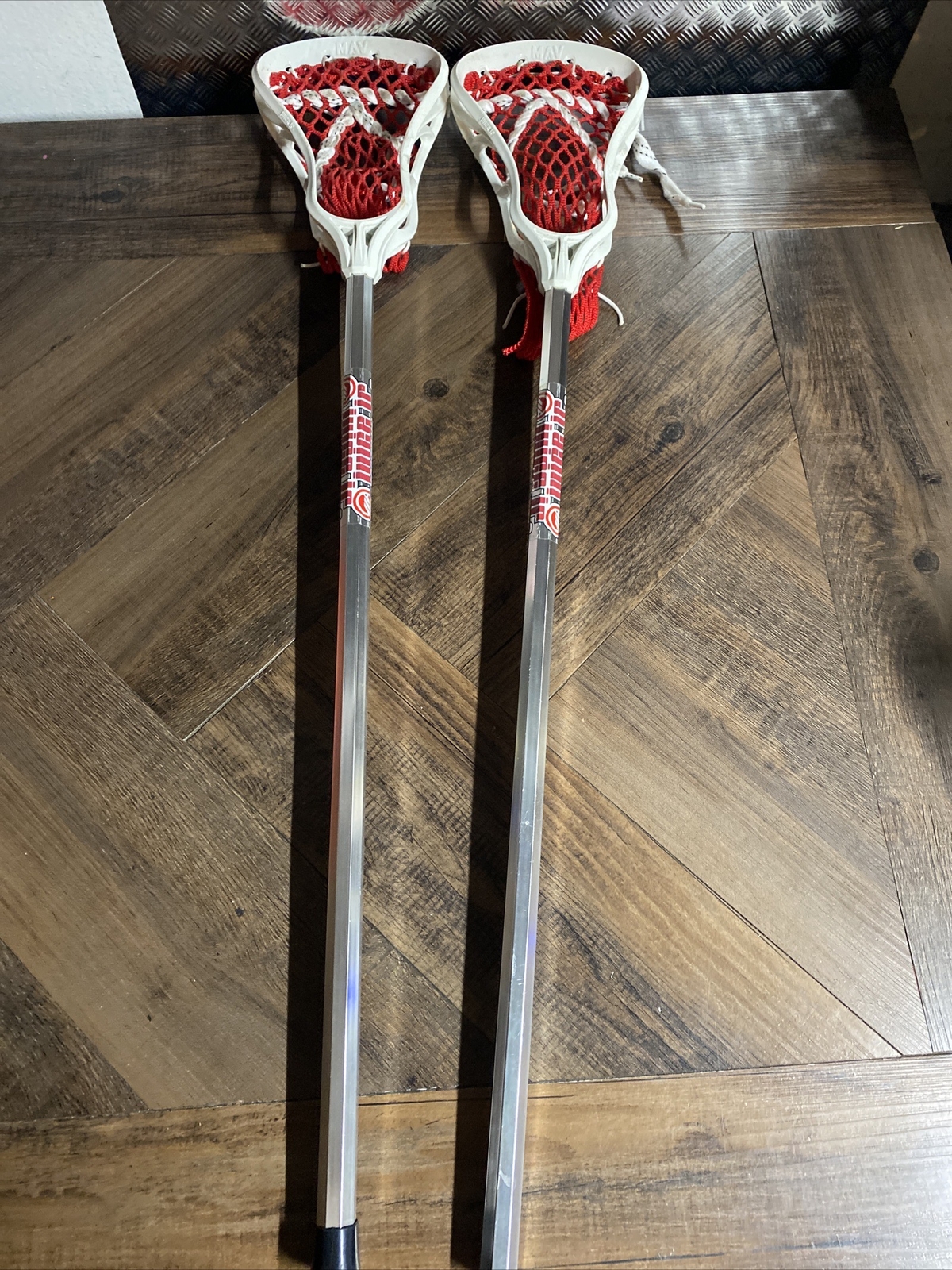 Set of 2 Maverik Juice Jr. LAX Lacrosse Sticks eBay