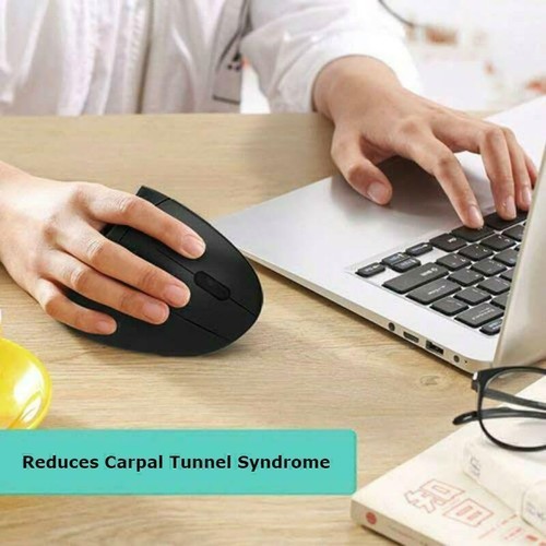USB Mouse Vertical Ergonomic 5D Optical Wired Gaming DPI PC Laptop Mice 1200DPI - Picture 10 of 16