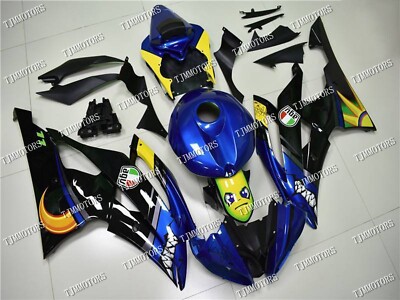 Fit For Yamaha YZF 600 R6 2008 2009 2010 2011 2012 2013 2014 2015 2016 Fairing Kit Injection Molding Blue White P 3241