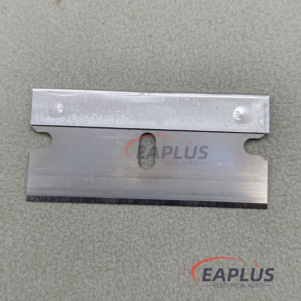 100 PCS Razor Blades Single Edge Extra Sharp Heat Treated Safety Knife ...