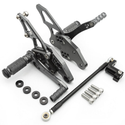 CNC Adjustable Rearsets Footpegs Footrest For Yamaha YZF R15 2012 2013 2014 2015