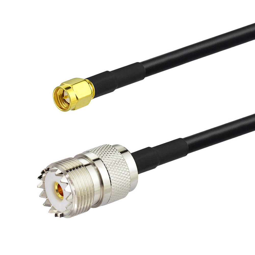 HOsm様 UHF SO-239 Female to SMA Male Ham Radio Antenna Adapter