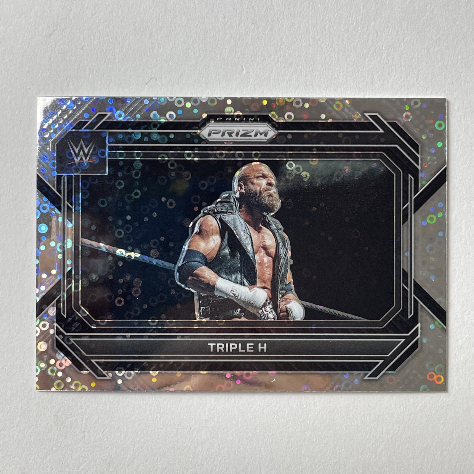2023 PANINI PRIZM WWE DISCO PARALLEL #71 TRIPLE H WWF Mint-NR-Mint