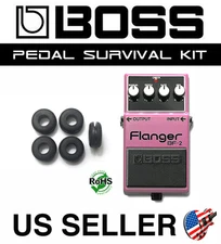 BOSS BF-2 BF-3 Flanger Guitar Pedal Grommet Rubber O-Ring Survival Kit (5 PCS)