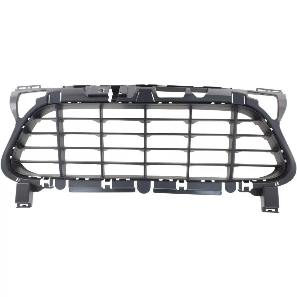New Front Bumper Grille Textured Black Plastic Fits 2011-2014 Porsche Cayenne Foto 2 de 4