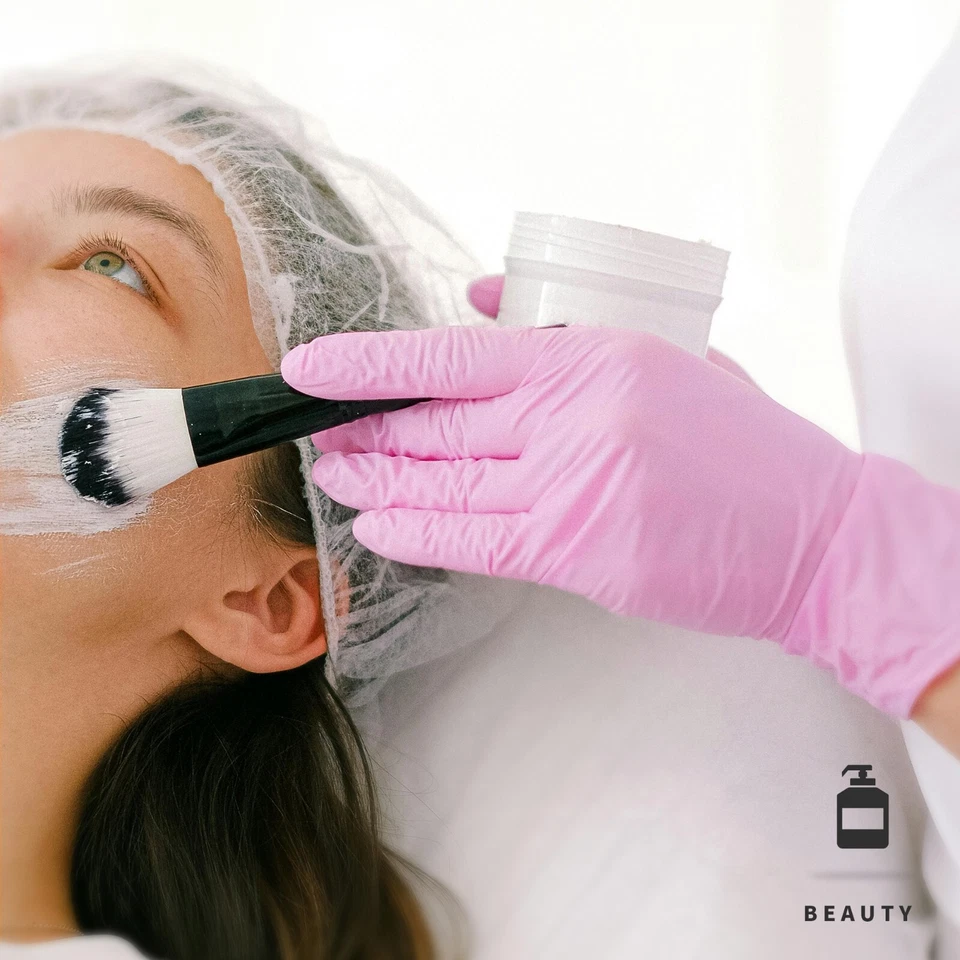 Guantes Desechables de Nitrilo 4.5 mil Sin Polvo Guante de Examen Limpio Seguro para Alimentos, Rosa Foto 4 de 4