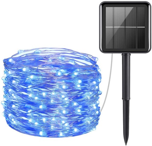 Solar Fairy Lights For Outside Waterproof String Lights Christmas Garden Party - Picture 11 of 44