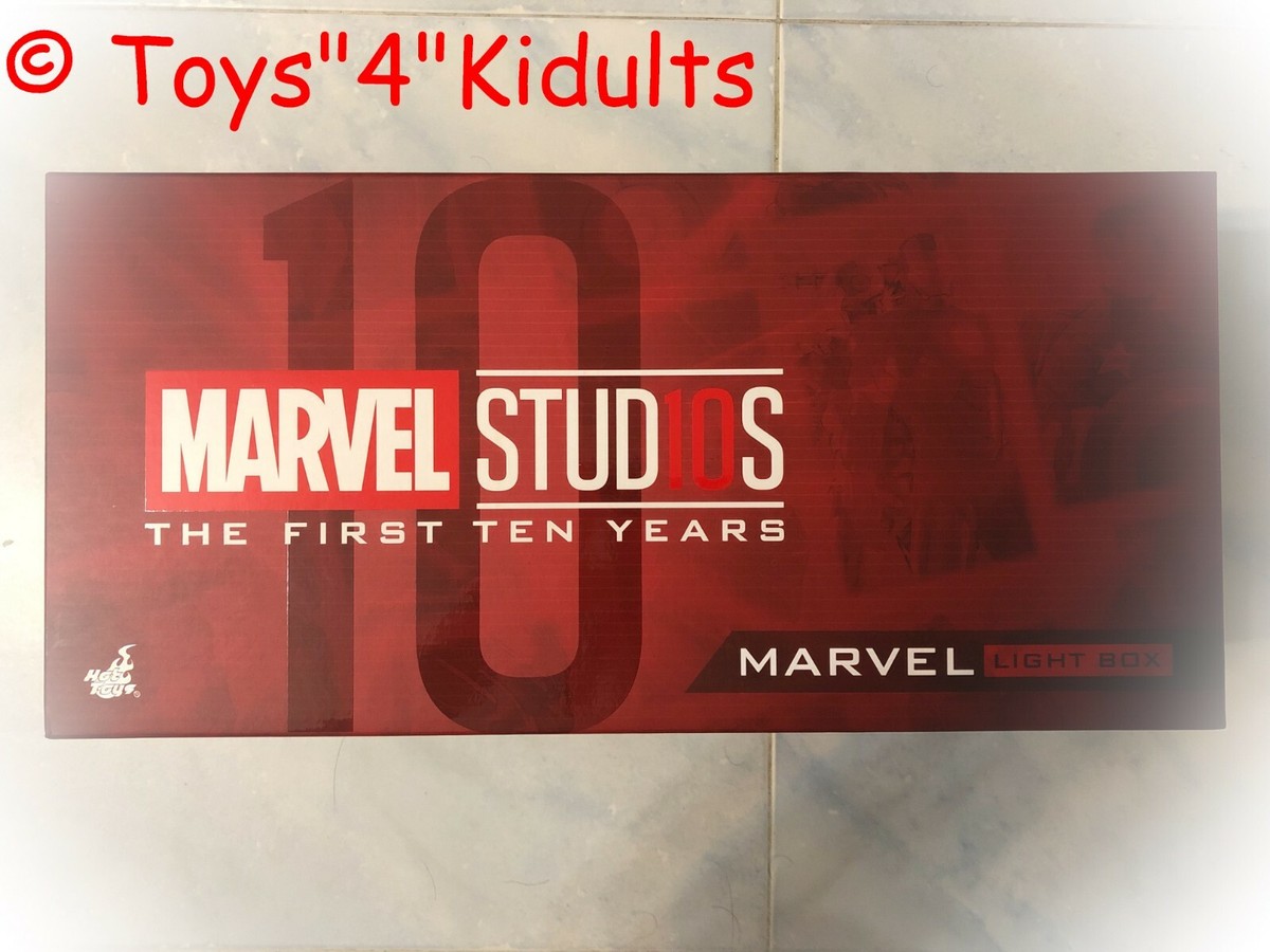 Hot Toys PLIG001N Marvel Studios 10th Anniversary Light Box Red