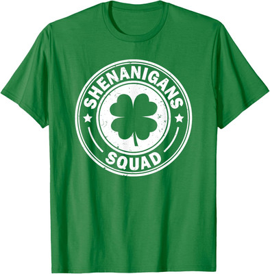 Shenanigans Squad Saint Patricks Day Matching Family Unisex T-Shirt