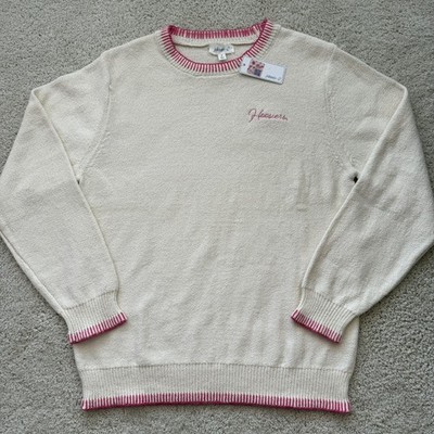 Johnnie-O Women s Blanche Cotton Blend Crewneck Sweater Indiana Hoosiers IU