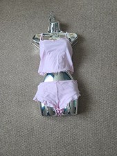 SKIMS Pink Pajama Set – Size L