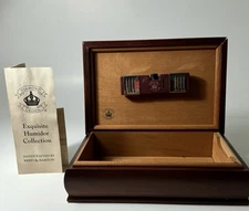 Diamond Crown Exquisite Cigar Humidor | Hand Crafted By Reed & Barton