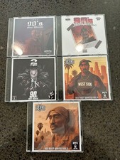 2PAC 90s 1-5 5CD MIXTAPE SET