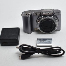 OLYMPUS SZ-14 Silver Compact Digital Camera Tested Working Seller Japan