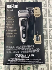 Braun Series 8 8567CC Silver  4+1 Mens Shaver Smart-Care Center 8567cc New*