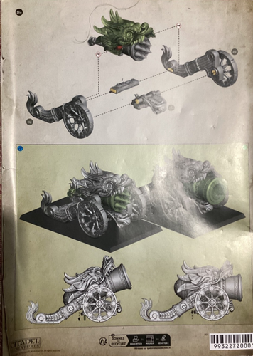 GW WH Cities of Sigmar OLD WORLD GRAND CATHAY Grand Cannon / Fire Rain Rockets - Picture 6 of 6