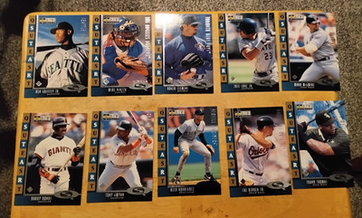 1998 Upper Deck Quest Stars Complete set (10 cards)
