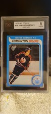 Wayne Gretzky Rookie TOPPS - KSA 8 NMM