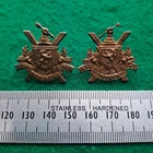 WW1 British Colonial 4th South African Scottish Infantry Regiment Collar Badge