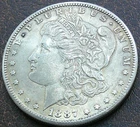 1887-S Morgan Dollar — photo from another recent sale