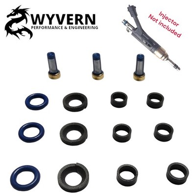Citroen Peugeot Vauxhall 1.2 GDI Fuel Injector Service Kit 9810335380 28579609