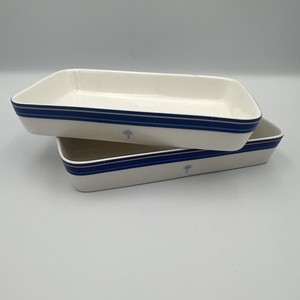 Vintage Givenchy Singapore Airlines In-flight Business Class Side Dish Set of 2