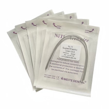10Packs Dental Orthodontic Super Elastic Wire Niti Round Arch Wires Ovoid Form