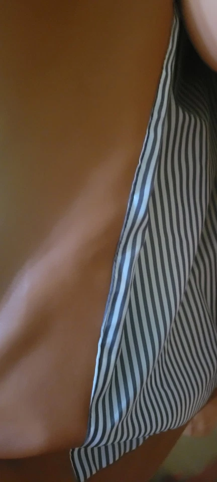 A.N.A. A New Approach - Chaqueta de cuero sintético estilo moto M Foto 3 de 4