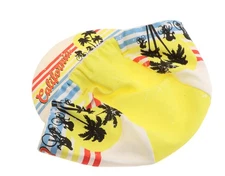 Pace Cycling Cap California Dreaming 100% Cotton Twill Yellow Made in USA NEW