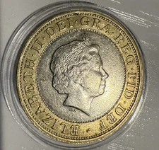 2000 2 Pound -Technology Standing On The Shoulders Of The Giants-authentic 