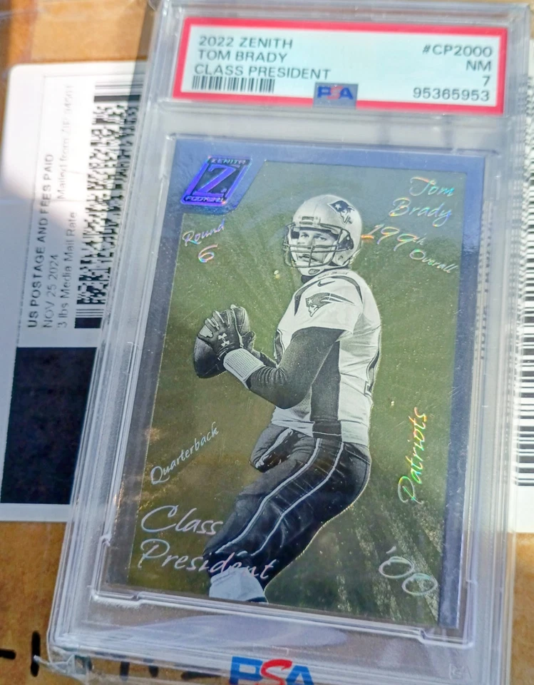 tom brady card graded - Image 3 of 3