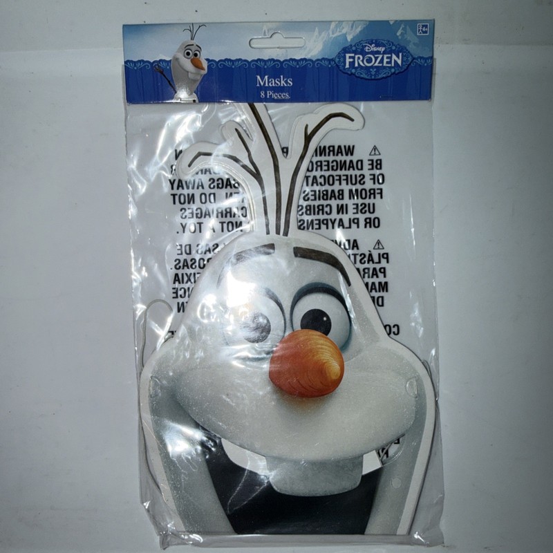 Disney Frozen Masks 8 Pcs