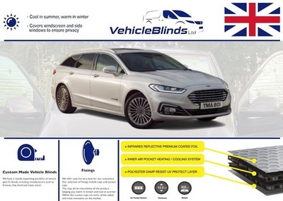 Stealth Rollos für Ford Mondeo (2015-2022) Kombi