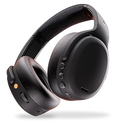 Skullcandy Crusher ANC2 Black Wireless Headphones Noise Cancel Mic