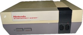 Nintendo Entertainment System NES (NES-001) 1985  - Untested - With Controller