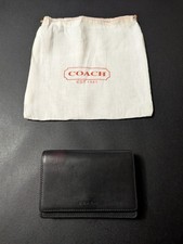 Vintage Coach Wallet and Dust Bag