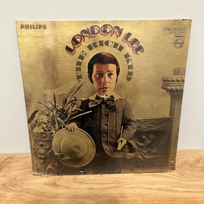 LONDON LEE Lp THE RICH KID Philips Label Wild ODDBALL Covr sealed w/hole