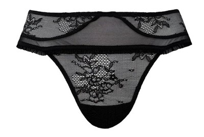 Antinea by Lise Charmel edler String 36 XS schwarz Spitze NEU