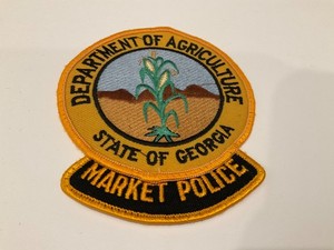 Very Old Georgia Dept Of Agriculture Market Police State GA