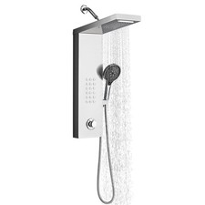 Shower Panel Tower System,Rain Shower Head Rainfall Waterfall Shower,Handheld...