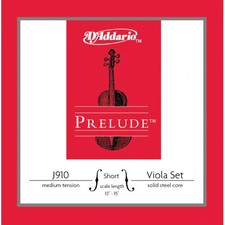 D  Addario Prelude Viola String Set Short Scale Medium Tension