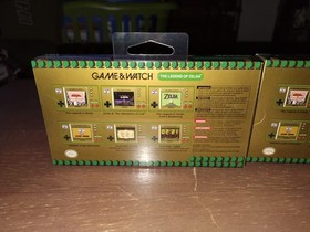 2 Nintendo Game & Watch The Legend of Zelda Handheld Systems Color Screen Sealed