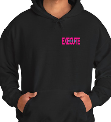 Execute Hoodie Software Programmer Developer Code Engineer Techwear Nerd Gift