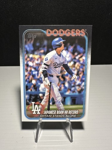 2024 Topps Update #US123 Shohei Ohtani Checklist Dodgers
