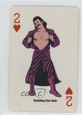 1988 WWF Super Stars Playing Cards Ravishing Rick Rude #2H 16z1