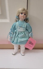 Paradise Galleries Porcelain Doll Cassie with Carousel Horse New in Box